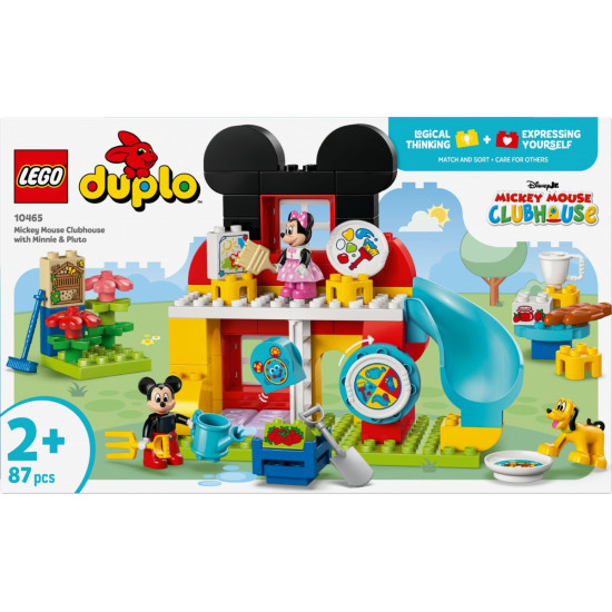 Klocki DUPLO Disney 10465 Klub Myszki Miki z Minnie i Pluto 