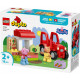Klocki DUPLO Peppa Pig 10468 Ciągnik i rynek 