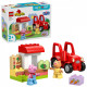 Klocki DUPLO Peppa Pig 10468 Ciągnik i rynek 
