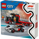 Klocki City 60493 Ciężarówka F1 z bolidem Audi F1 