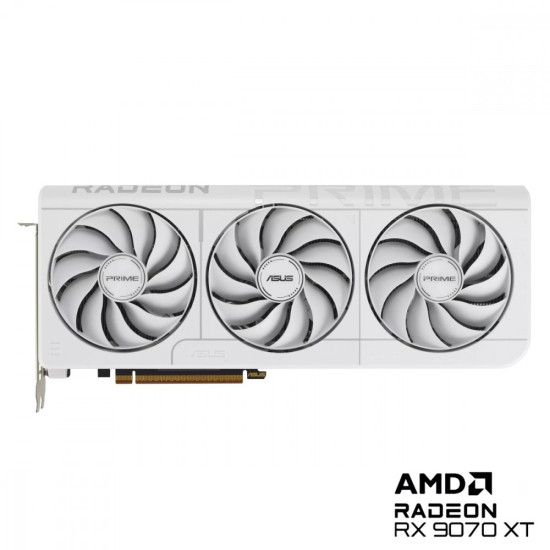 Karta graficzna Radeon RX 9070 XT PRIME OC WHITE 16GB GDDR6 256bit 3DP/HDMI