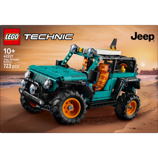 Klocki Technic 42227 SUV Jeep Wrangler Rubicon 