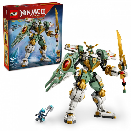 Klocki Ninjago 71860 Tytanowy mech Lloyda 15. rocznica 