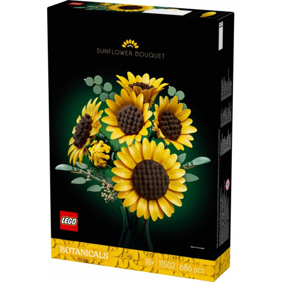 Klocki Botanicals 11502 Bukiet słoneczników 