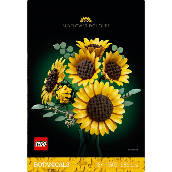 Klocki Botanicals 11502 Bukiet słoneczników 