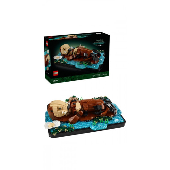 Klocki Ideas 21366 Pływające wydry 