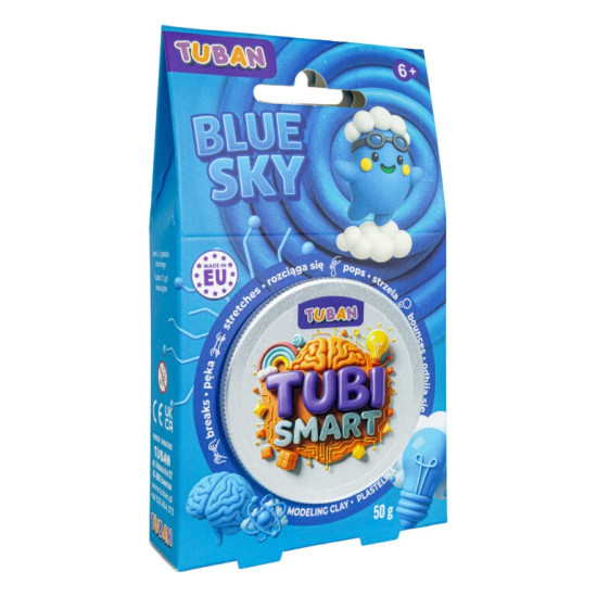 Plastelina Tubi Smart - Blue Sky 50g