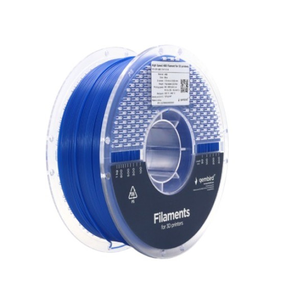 Filament ABS High Speed, 1,75 mm, 1 kg, niebieski