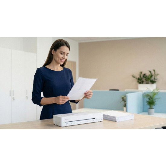 Laminator A4 LR-01/W biały