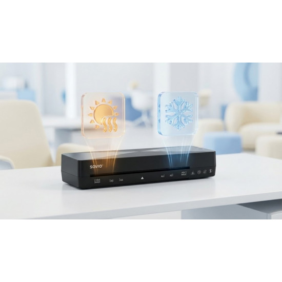 Laminator A4 LR-01/B czarny