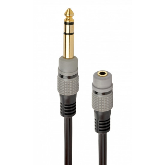 Adapter audio kabel 0,2m od 3,5mm do 6,35mm 