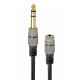 Adapter audio kabel 0,2m od 3,5mm do 6,35mm 