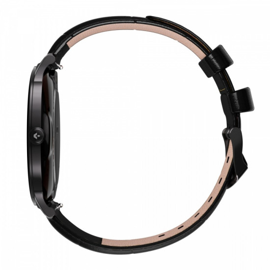 Smartwatch Quantum czarny stalowy 