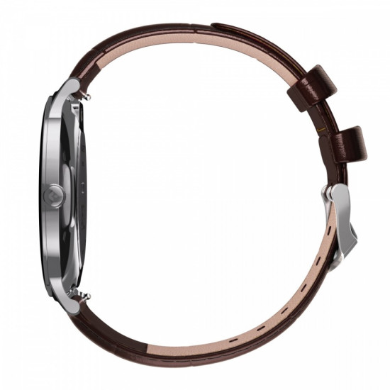 Smartwatch Quantum srebrny stalowy 