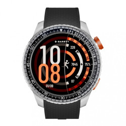 Smartwatch Compass GPS srebrny 