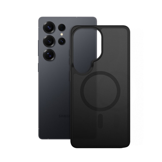 Etui Hybrid Matte Magnetic Etui MagSafe Samsung Galaxy S25 Ultra Czarne