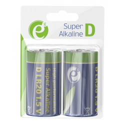 Bateria alkaiczna LR20 D-Cell, 1.5V, 2 sztuki