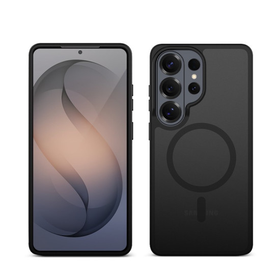 Etui Hybrid Matte Magnetic - MagSafe Samsung Galaxy S26 Ultra Czarne