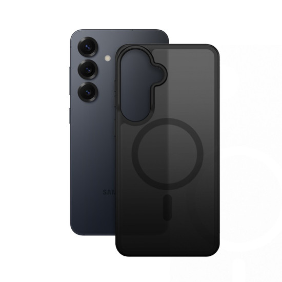 Etui Hybrid Matte Magnetic - MagSafe Samsung Galaxy S25 Czarne