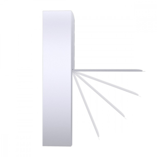 Stacja pogody bezprzewodowa GB162 temperatura IN/OUT, zegar, zasieg do 60 m