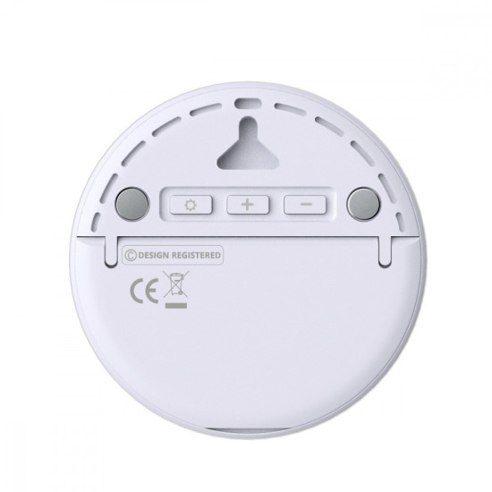 Stacja pogody bezprzewodowa GB162 temperatura IN/OUT, zegar, zasieg do 60 m