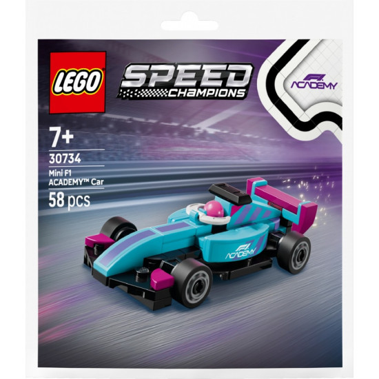 Klocki Speed Champions 30734 Mały bolid F1 ACADEMY 