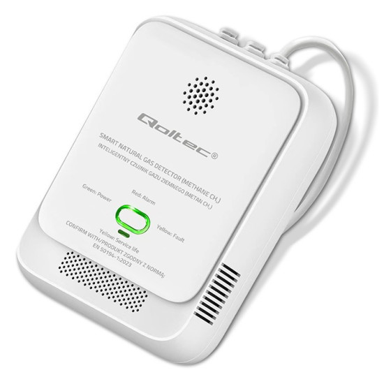 Czujnik wycieku gazu ziemnego | detektor CH4 | NG | alarm 85dB | LED 