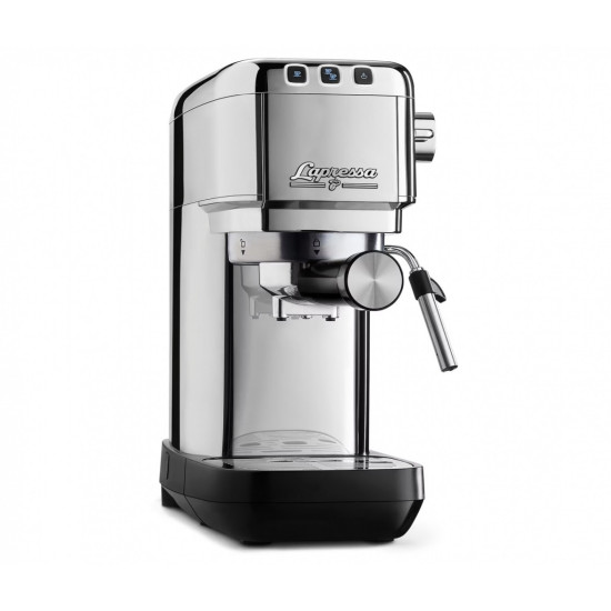 Ekspres ciśnieniowy kolbowy Lapressa stalowy