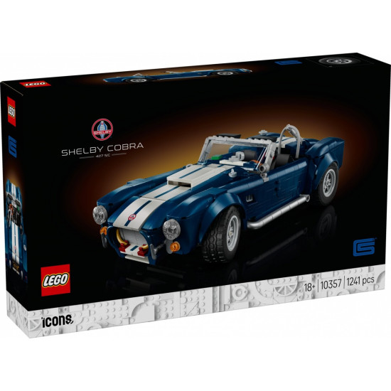 Klocki Icons 10357 Shelby Cobra 427 S/C 