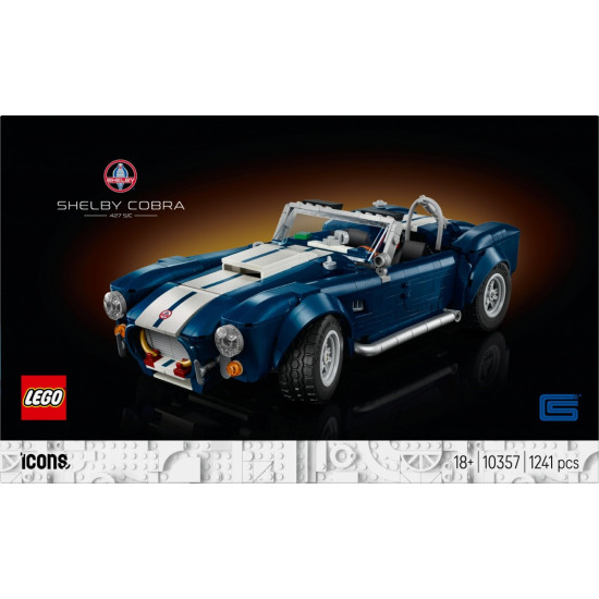 Klocki Icons 10357 Shelby Cobra 427 S/C 