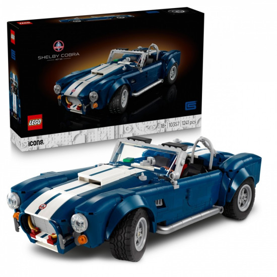 Klocki Icons 10357 Shelby Cobra 427 S/C 
