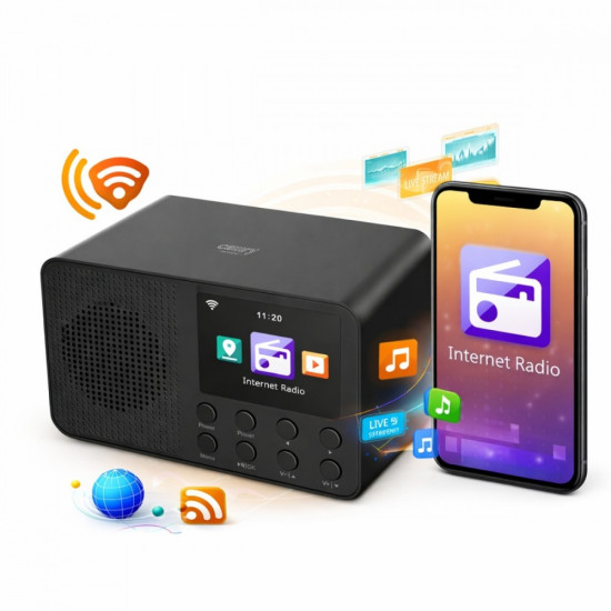 CR1918 Radio Internetowe z WIFI 