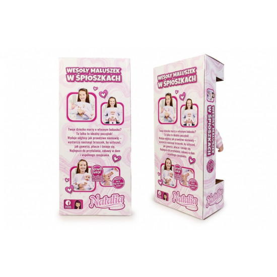 Lalka Natalia Bobas funkcyjny 45 cm