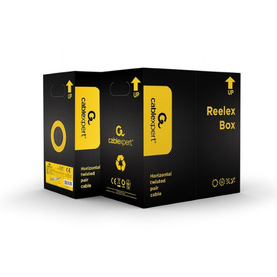 Kabel CAT6 UTP LAN (premium CCA), linka, Eca, 305 m