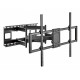 Uchwyt ścienny do telewizora (obracany i pochylany), 60-120 cali, do 120 kg 