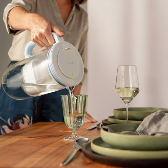 Dzbanek filtrujący 2,5l szklany + 2 wkłady PRO Pure Performance