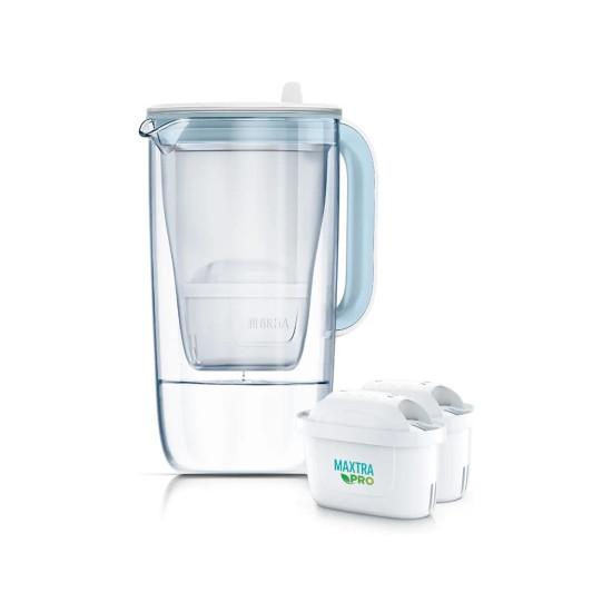 Dzbanek filtrujący 2,5l szklany + 2 wkłady PRO Pure Performance