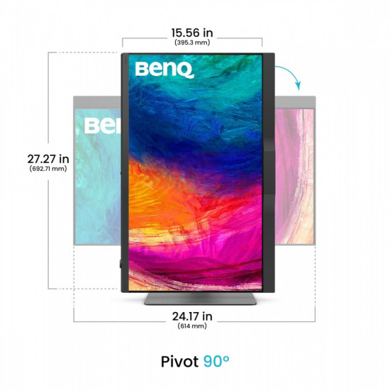 Monitor 27 cali PD2770U LED IPS/60Hz/5ms/pivot 