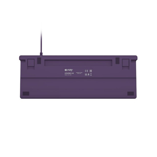 Klawiatura Fury Kanabo K2 US szaro-fioletowa mechaniczna 