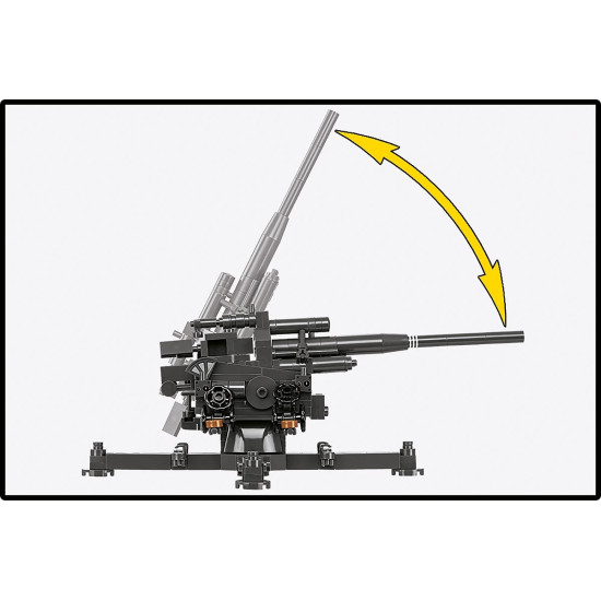 Klocki 10,5 cm Flak 39 339 klocków