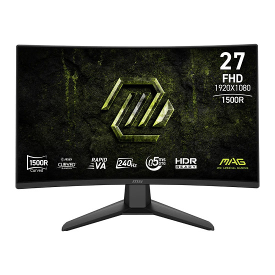 Monitor MAG 274CF X24  27cali/LED/FHD/CURVE/240Hz/Black 