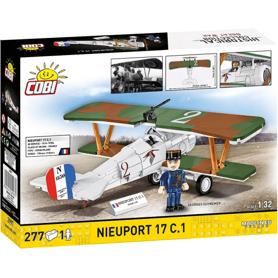 Klocki Nieuport 17 C.1 277 klocków