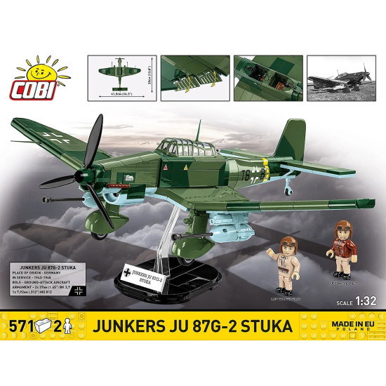 Klocki Junkers JU 87G-2 Stuka 571 klocki