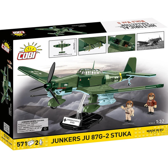 Klocki Junkers JU 87G-2 Stuka 571 klocki