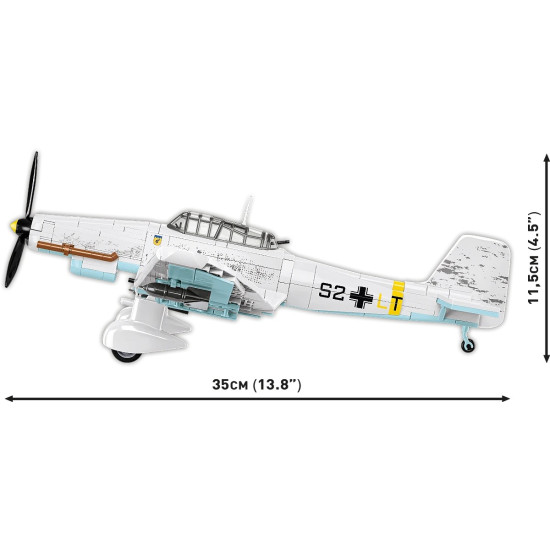 Klocki Junkers JU 87D-3 Stuka 556 klocków