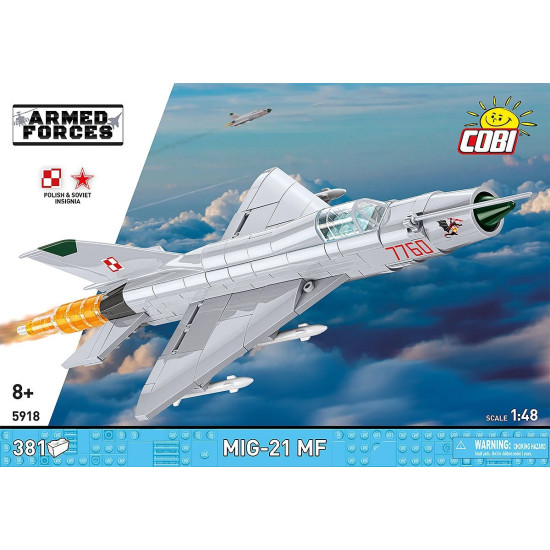 Klocki Mig-21 MF 381 klocków