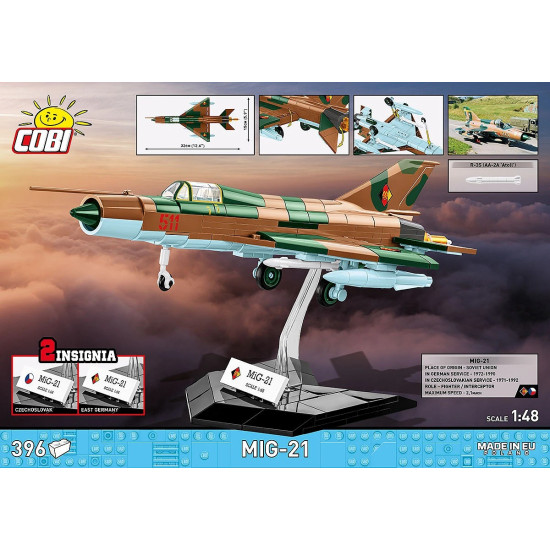 Klocki Mig 21 396 klocków