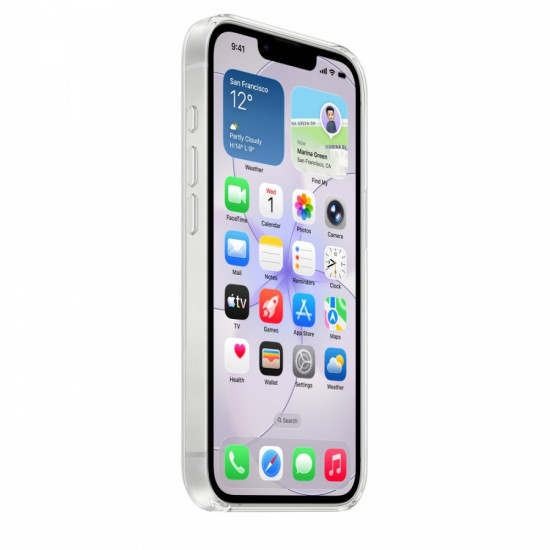 Etui przezroczyste z MagSafe do iPhonea 17e