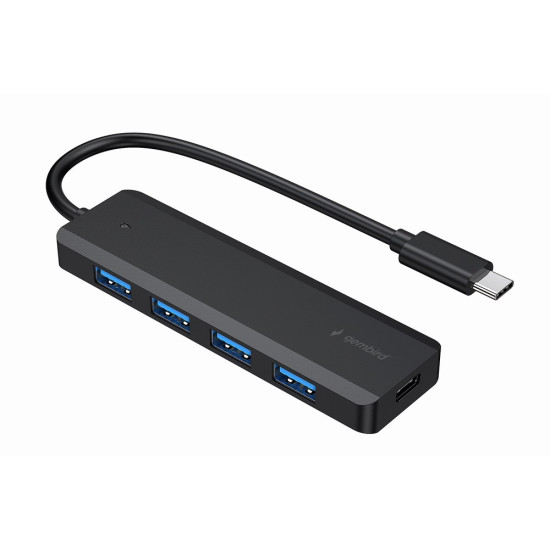 HUB 4-portowy USB 3.1 (Gen 1) typu C, port PD USB-C 