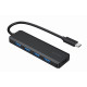 HUB 4-portowy USB 3.1 (Gen 1) typu C, port PD USB-C 